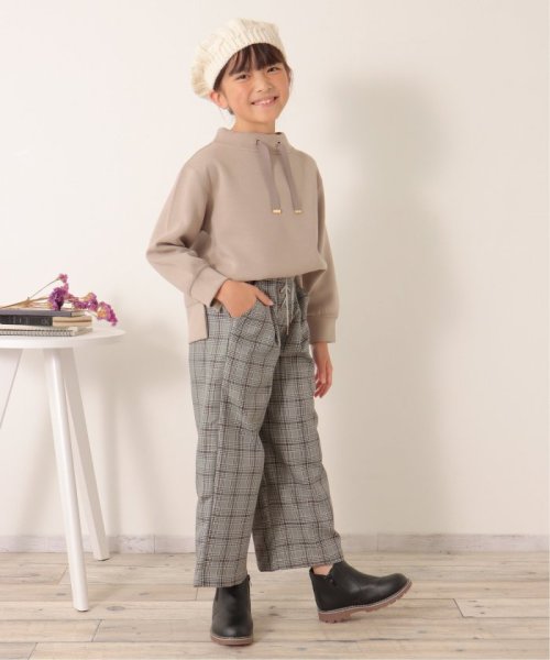 ikka kids(イッカ　キッズ)/レースアップワイドパンツ（120〜160cm）/img14