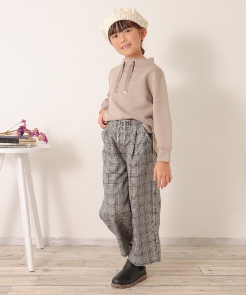 ikka kids(イッカ　キッズ)/レースアップワイドパンツ（120〜160cm）/img15