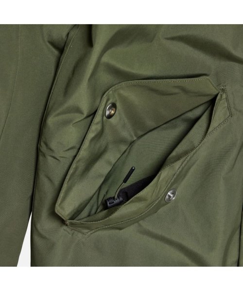 ゴアテックス インサレーションロングフーデッドジャケット 