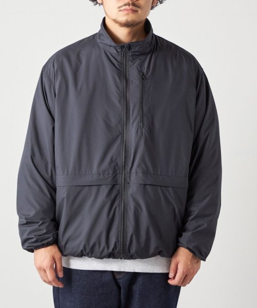 SHIPS any: 〈軽量・撥水・防風〉PERTEX(R) トラックジャケット (セットアップ対応)◇ 撥水 防風〉PERTEX セットアップ対応 QUAMTUM SHIPS トラックパンツ ◆〈軽量