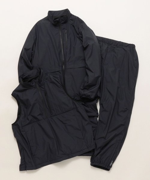 SHIPS any: 〈軽量・撥水・防風〉PERTEX(R) トラックジャケット (セットアップ対応)◇ 撥水 防風〉PERTEX セットアップ対応 QUAMTUM SHIPS トラックパンツ ◆〈軽量