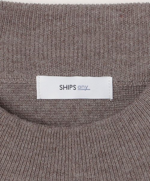 SHIPS any MEN(シップス　エニィ　メン)/SHIPS any: 〈手洗い可能〉 ミラノリブ モックネック ニット 23AW◇/img27