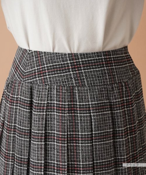 Leilian(レリアン)/チェックプリーツスカート【my perfect wardrobe】/img07