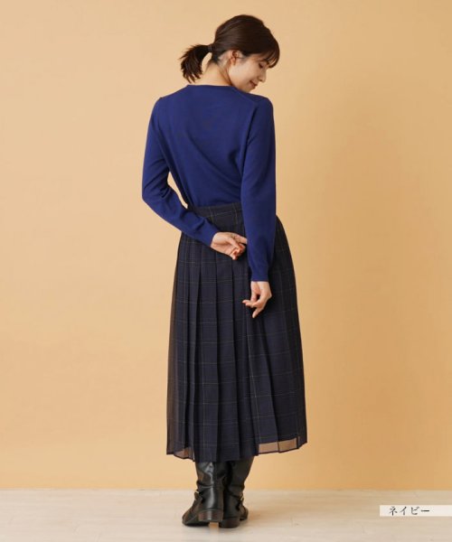 Leilian(レリアン)/チェックプリーツスカート【my perfect wardrobe】/img13