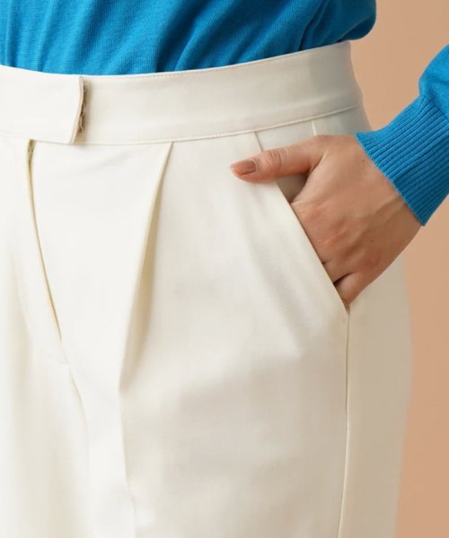 クロップドタックパンツ【my perfect wardrobe】 