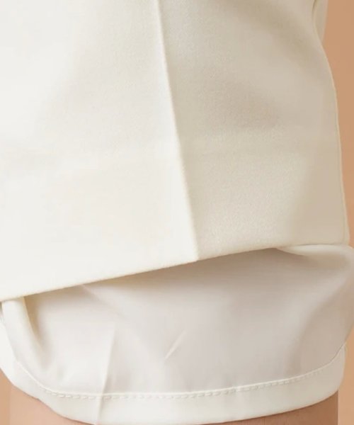 クロップドタックパンツ【my perfect wardrobe】 