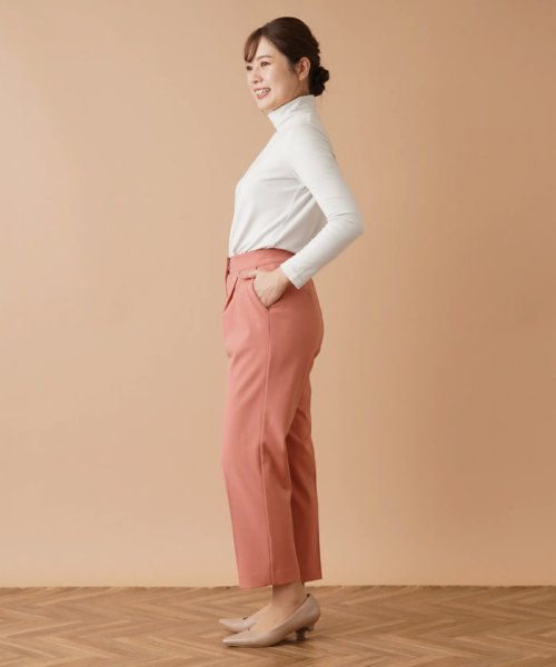 クロップドタックパンツ【my perfect wardrobe】 