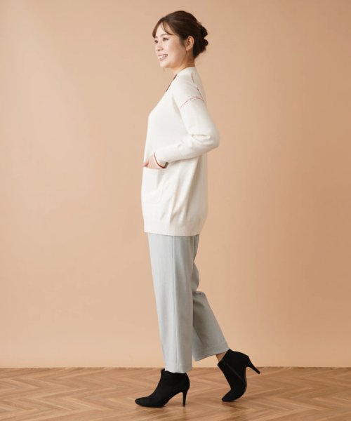 クロップドタックパンツ【my perfect wardrobe】 