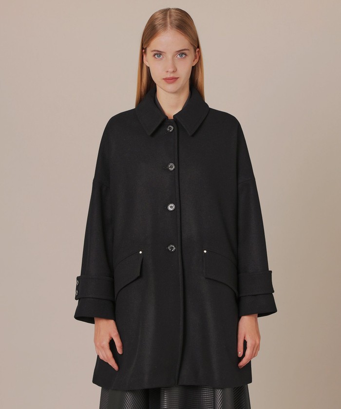 新品　MACKINTOSH マッキントッシュ　HUMBIE　コート　38 MACKINTOSH（マッキントッシュ）HUMBIEハンビー ウールソフト
