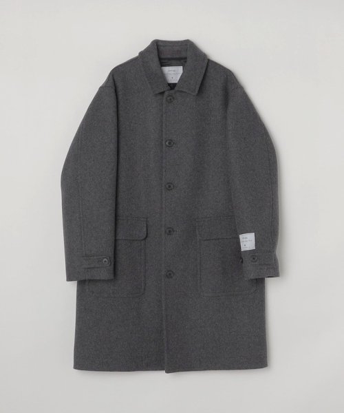 SHIPS any: FUTURE MELTON リラックス ステンカラー コート◇ MELTON FUTURE 　FUTURE 23AW◆　714