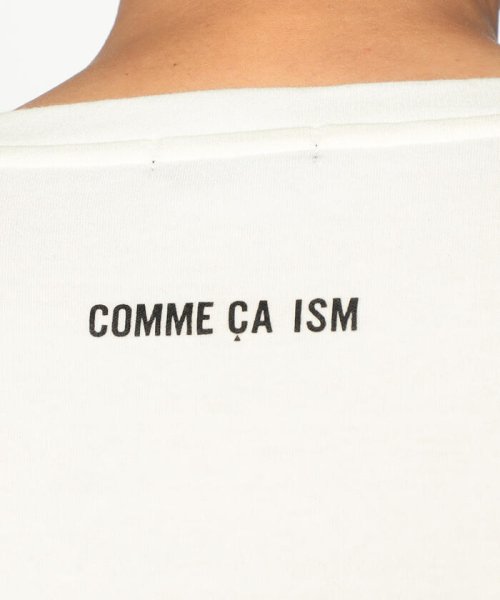 COMME CA ISM MENS(コムサイズム（メンズ）)/吸湿発熱 ロゴプリント クルーネックロングスリーブＴシャツ/img11