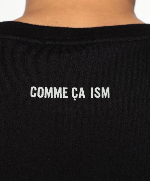 COMME CA ISM MENS(コムサイズム（メンズ）)/吸湿発熱 ロゴプリント クルーネックロングスリーブＴシャツ/img12
