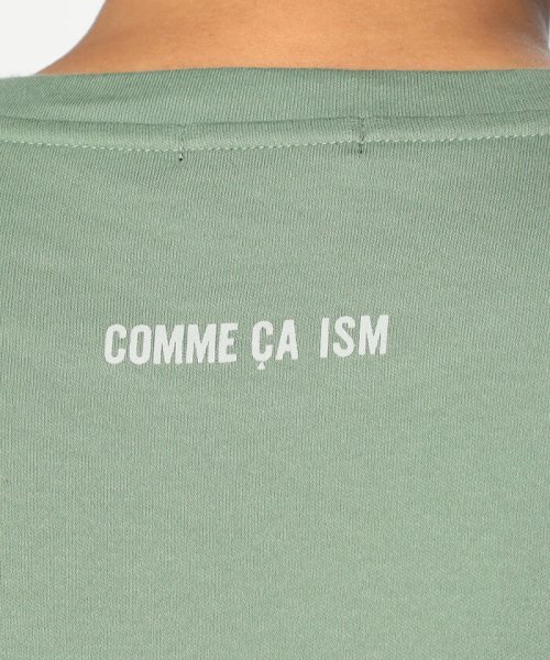 COMME CA ISM MENS(コムサイズム（メンズ）)/吸湿発熱 ロゴプリント クルーネックロングスリーブＴシャツ/img13