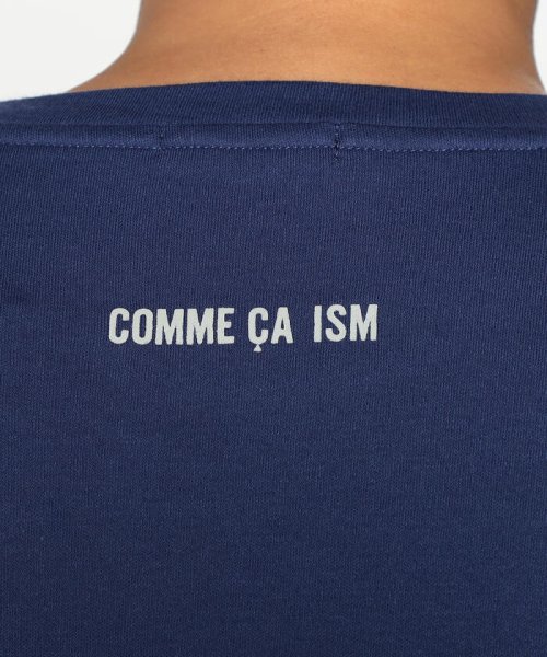 COMME CA ISM MENS(コムサイズム（メンズ）)/吸湿発熱 ロゴプリント クルーネックロングスリーブＴシャツ/img14