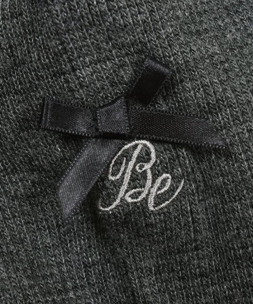 BeBe(ベベ)/ウォームリブ襟レースTシャツ(90~150cm)/img09