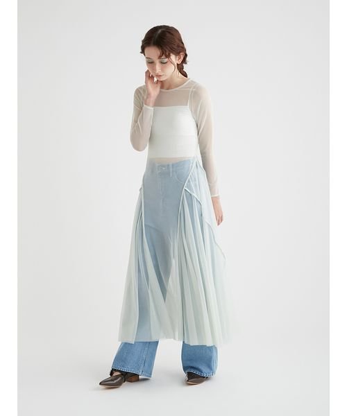 ハイウエストデニムパンツ 予めご了承ください