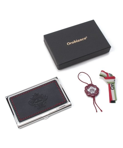 Orobianco（Smoking tool）(オロビアンコ（喫煙具・メタル革小物）)/ORCA－001 BK CARDCASE/img07
