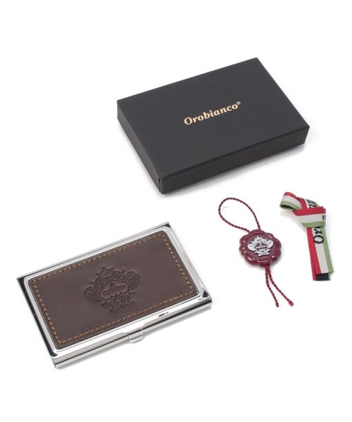 Orobianco（Smoking tool）(オロビアンコ（喫煙具・メタル革小物）)/ORCA－001 BR CARDCASE/img07