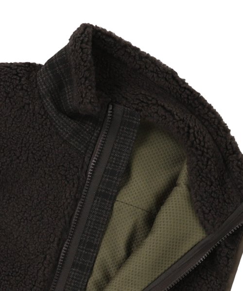 ヒートウォーム シープボア ベスト 