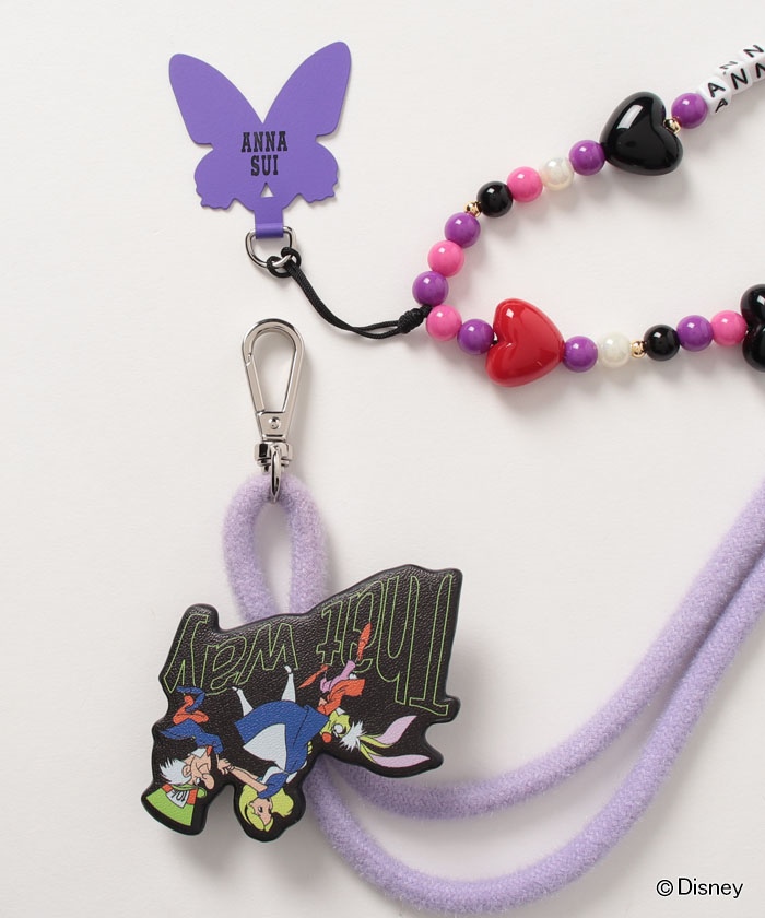 【新品】アナスイ✨アリス スマホストラップ Disney コラボ パープル Alice スマホストラップ(505684919)｜阪急百貨店公式通販サイト