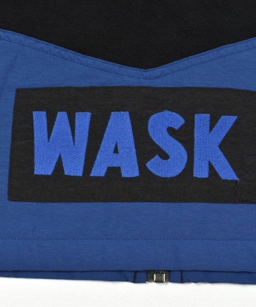 WASK(ワスク)/ナンバーワッペンエステル裏起毛パーカー(100~160cm)/img11