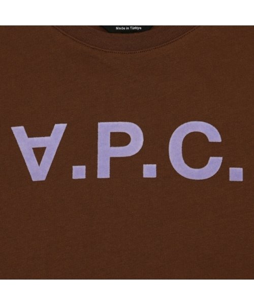 A.P.C.(アーペーセー)/アーペーセー Tシャツ カットソー トップス 半袖カットソー ブラウン レディース APC F26944 COBQX CAJ/img06