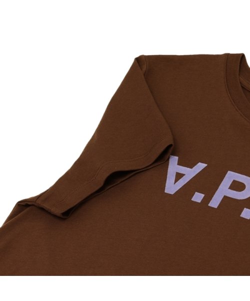 A.P.C.(アーペーセー)/アーペーセー Tシャツ カットソー トップス 半袖カットソー ブラウン レディース APC F26944 COBQX CAJ/img07