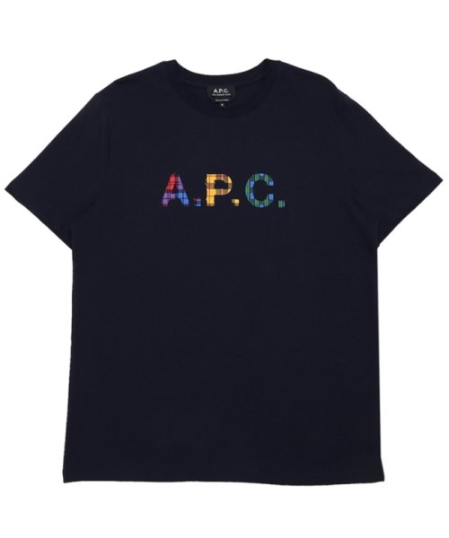 A.P.C.(アーペーセー)/アーペーセー Tシャツ カットソー トップス 半袖カットソー ネイビー メンズ APC H26292 COBQX IAK/img05