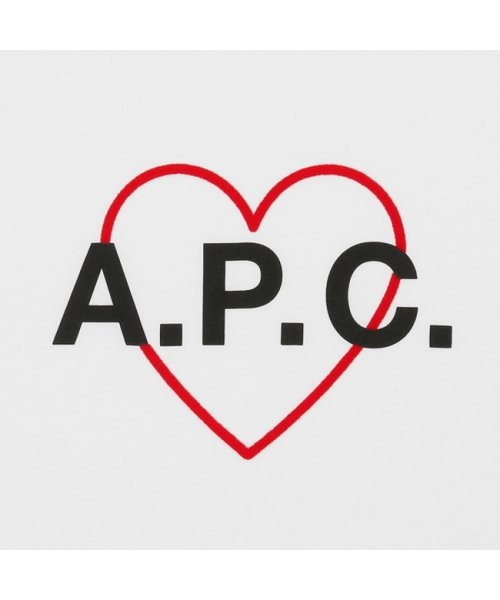 A.P.C.(アーペーセー)/アーペーセー Tシャツ カットソー トップス 半袖カットソー ホワイト レディース APC M26117 COEIO AAB/img06