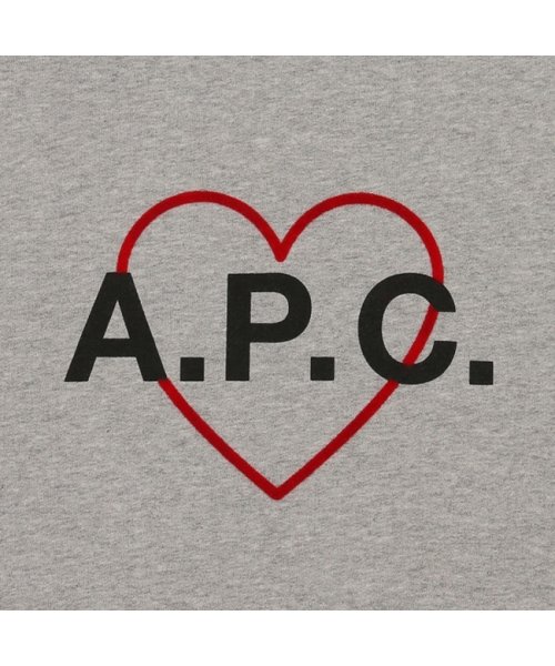 A.P.C.(アーペーセー)/アーペーセー スウェット トップス スウェットシャツ プルオーバー グレー メンズ APC M27732 COEIP PLA/img06