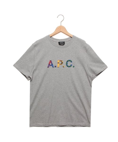 A.P.C.(アーペーセー)/アーペーセー Tシャツ カットソー トップス 半袖カットソー グレー メンズ APC H26292 COEZB PLB/img01