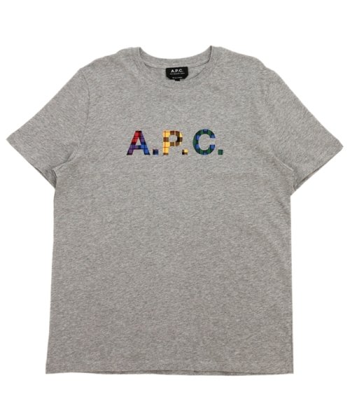 A.P.C.(アーペーセー)/アーペーセー Tシャツ カットソー トップス 半袖カットソー グレー メンズ APC H26292 COEZB PLB/img05