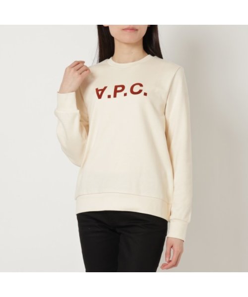 A.P.C.(アーペーセー)/アーペーセー スウェット トップス スウェットシャツ プルオーバー オフホワイト レディース APC F27644 COFAX AAC/img01