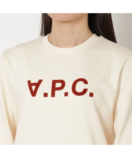 A.P.C.(アーペーセー)/アーペーセー スウェット トップス スウェットシャツ プルオーバー オフホワイト レディース APC F27644 COFAX AAC/img04