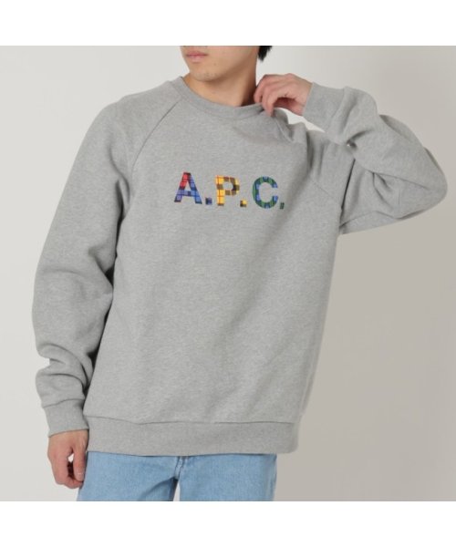 A.P.C.(アーペーセー)/アーペーセー スウェット グレー メンズ APC H27843 COGVF PLA/img01