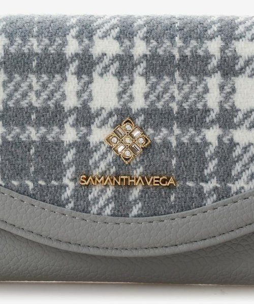 SAMANTHAVEGA(サマンサベガ)/ツイードダイヤカットカードケース/img11