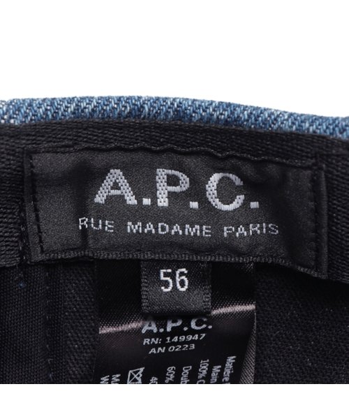 A.P.C.(アーペーセー)/アーペーセー 帽子 キャスケット チャーリー ネイビー メンズ レディース ユニセックス APC M24069 COGUG IAL/img08