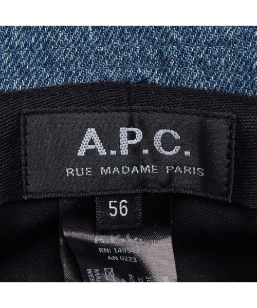 A.P.C.(アーペーセー)/アーペーセー 帽子 ボブ マーク ネイビー メンズ レディース ユニセックス APC M24096 COGUG IAL/img08