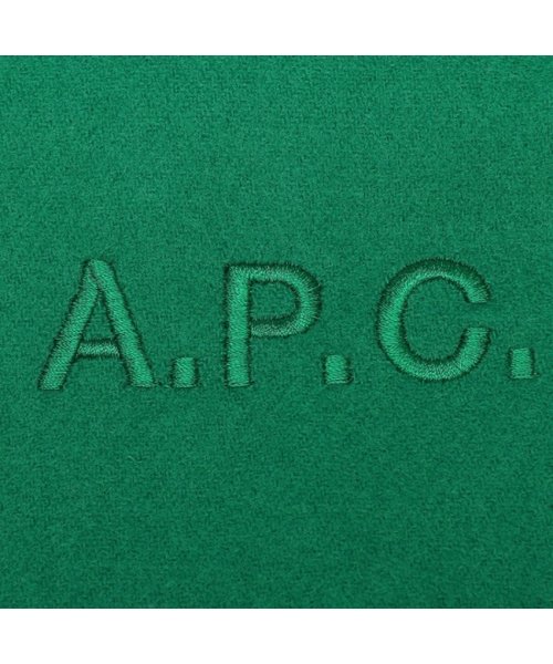 A.P.C.(アーペーセー)/アーペーセー マフラー グリーン メンズ レディース ユニセックス APC M15171 WOAFE KAA/img05