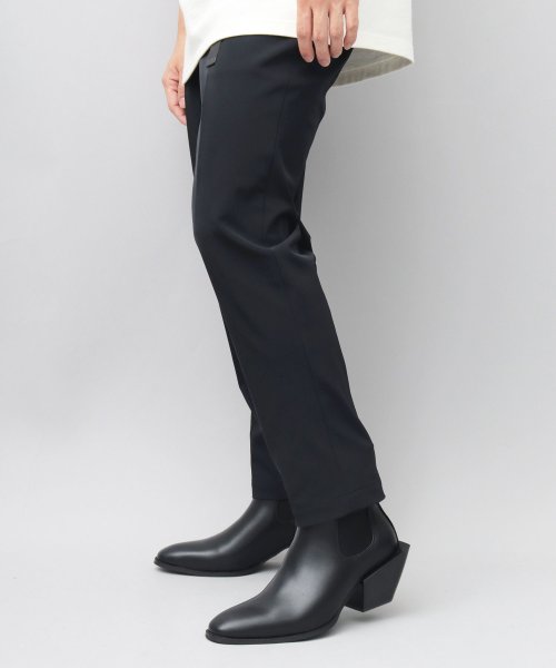 glabella(グラベラ)/glabella グラベラ スクエアヒール サイドゴアブーツ ヒールブーツ ドレスブーツ メンズブーツ 黒 ブラック シンプル/img17