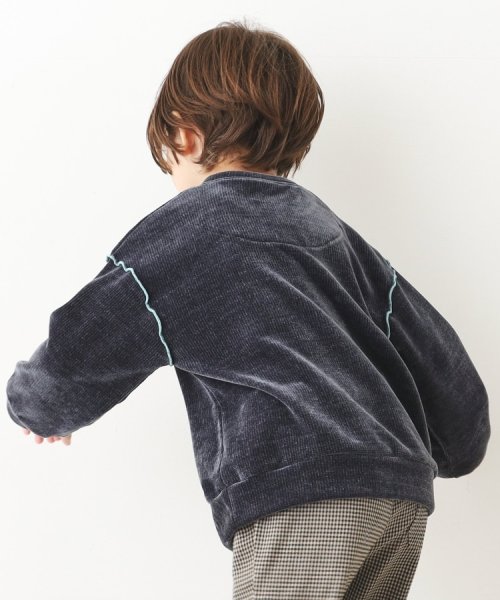 THE SHOP TK（KID）(ザ　ショップ　ティーケー（キッズ）)/100－140/モールニット/親子リンクアイテム/ハグするニットシリーズ/img07