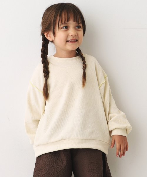 THE SHOP TK（KID）(ザ　ショップ　ティーケー（キッズ）)/100－140/モールニット/親子リンクアイテム/ハグするニットシリーズ/img10