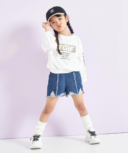 ANAP KIDS(アナップキッズ)/ダメージデニムショートパンツ/img12