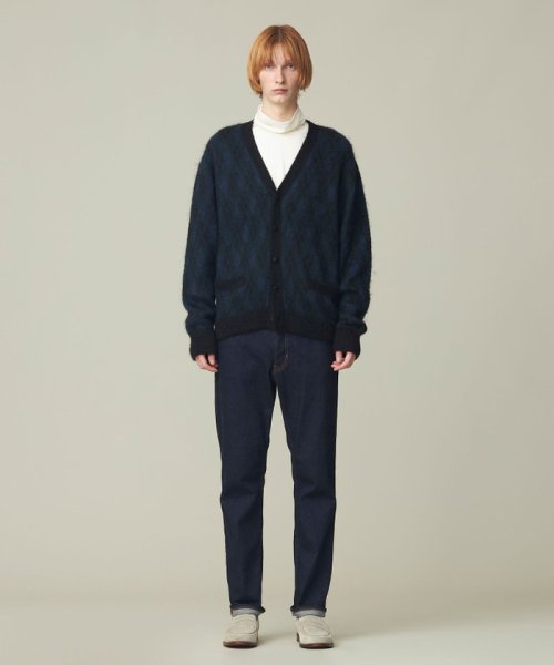 J.PRESS MENS(J．プレス　メンズ)/【WEB限定カラー有】モヘアヤーン アーガイルカーディガン/img04