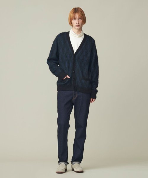 J.PRESS MENS(J．プレス　メンズ)/【WEB限定カラー有】モヘアヤーン アーガイルカーディガン/img05