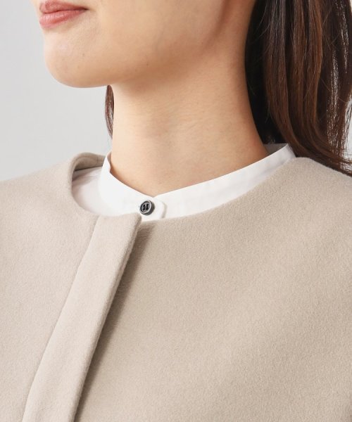 【軽く羽織れる／定番人気】カシミヤ混ミドル丈コート 【軽く羽織れる／定番人気】カシミヤ混ミドル丈コート 【軽く羽織れる／定番人気】カシミヤ混ミドル丈コート M2226242422(17002円)