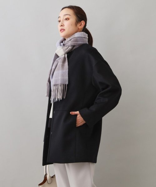 【軽く羽織れる／定番人気】カシミヤ混ミドル丈コート 【軽く羽織れる／定番人気】カシミヤ混ミドル丈コート 【軽く羽織れる／定番人気】カシミヤ混ミドル丈コート M2226242422(17002円)