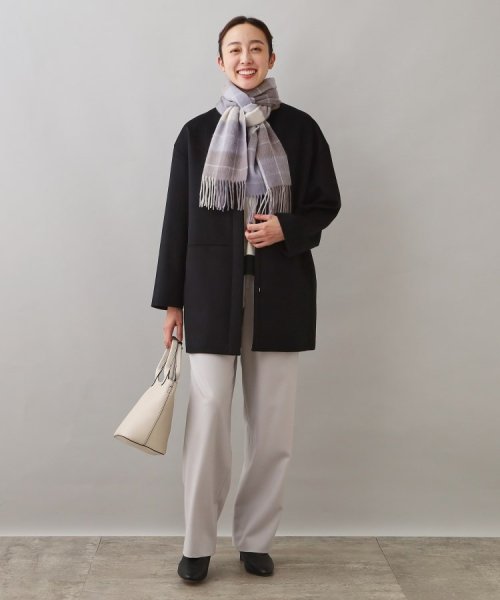 【軽く羽織れる／定番人気】カシミヤ混ミドル丈コート 【軽く羽織れる／定番人気】カシミヤ混ミドル丈コート 【軽く羽織れる／定番人気】カシミヤ混ミドル丈コート M2226242422(17002円)