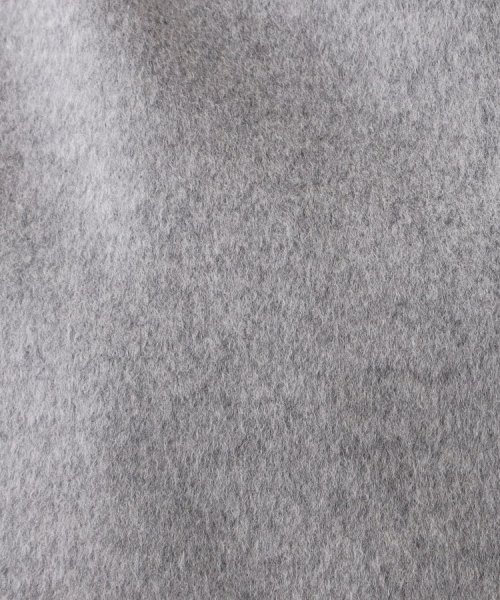 【日本製／2WAY衿】スタンドカラー ロングコート 