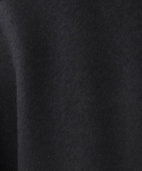 【日本製／2WAY衿】スタンドカラー ロングコート 